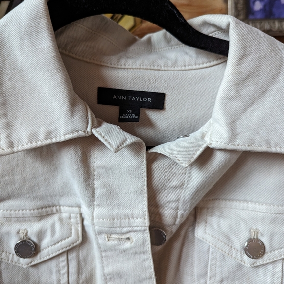 Ann Taylor jean jacket - Picture 3 of 4